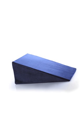 Inclined pillow for adults to support the back, prevent esophageal reflux, orthotics, and prevent difficulty breathing, high-quality German foam (blue) - pzsku/Z3A49DA76E802441B0351Z/45/_/1728206682/bba1d5d3-bad6-48a0-8899-42659e337d99