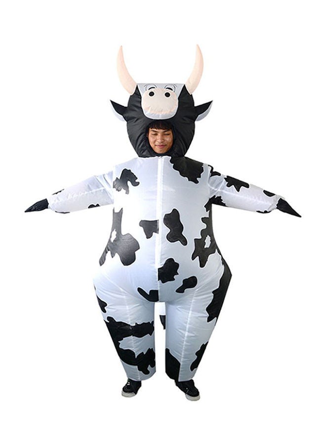 NIBEMINENT Inflatable Polyester Cow Cosplay Costume 200centimeter - Image 1