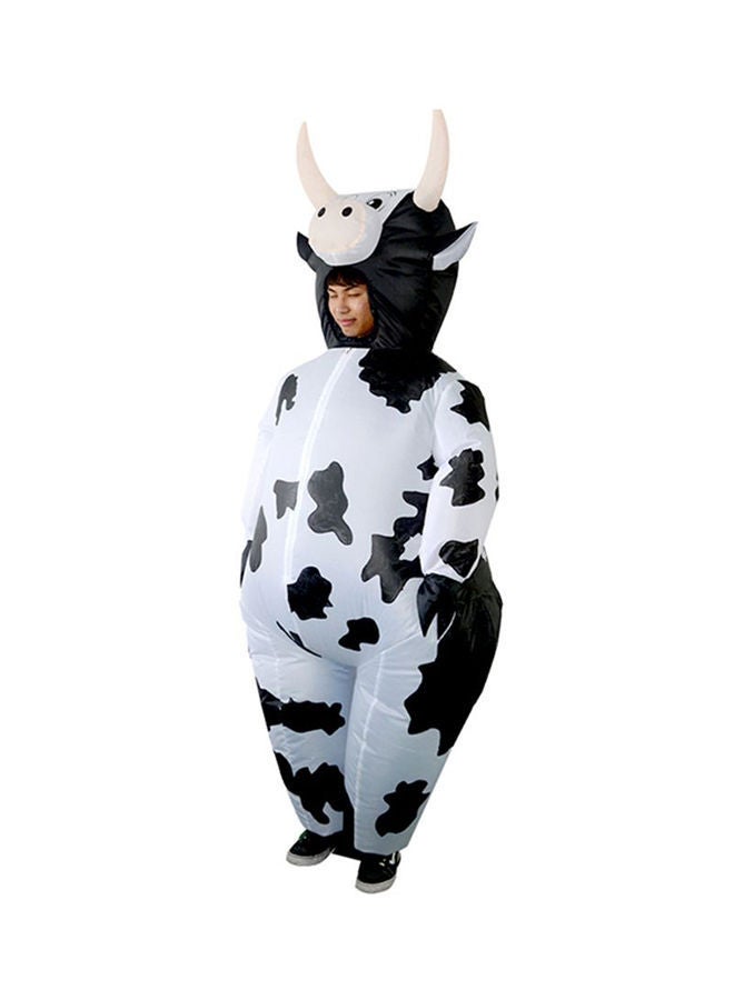 NIBEMINENT Inflatable Polyester Cow Cosplay Costume 200centimeter - Image 2