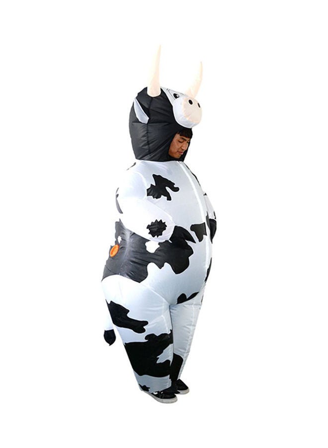 NIBEMINENT Inflatable Polyester Cow Cosplay Costume 200centimeter - Image 4
