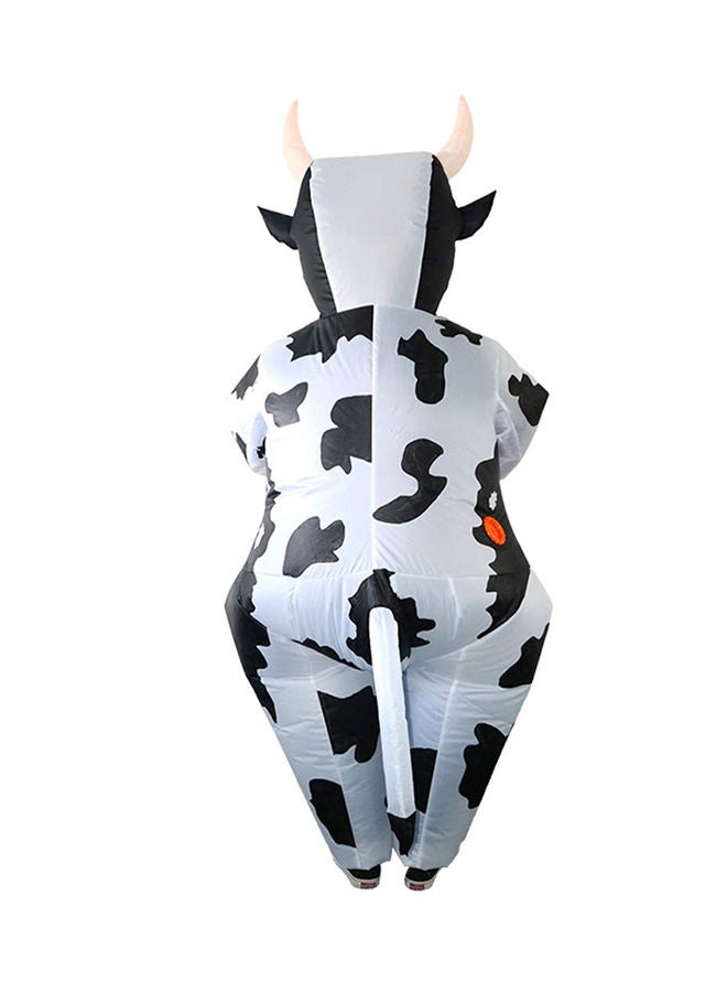 NIBEMINENT Inflatable Polyester Cow Cosplay Costume 200centimeter - Image 3