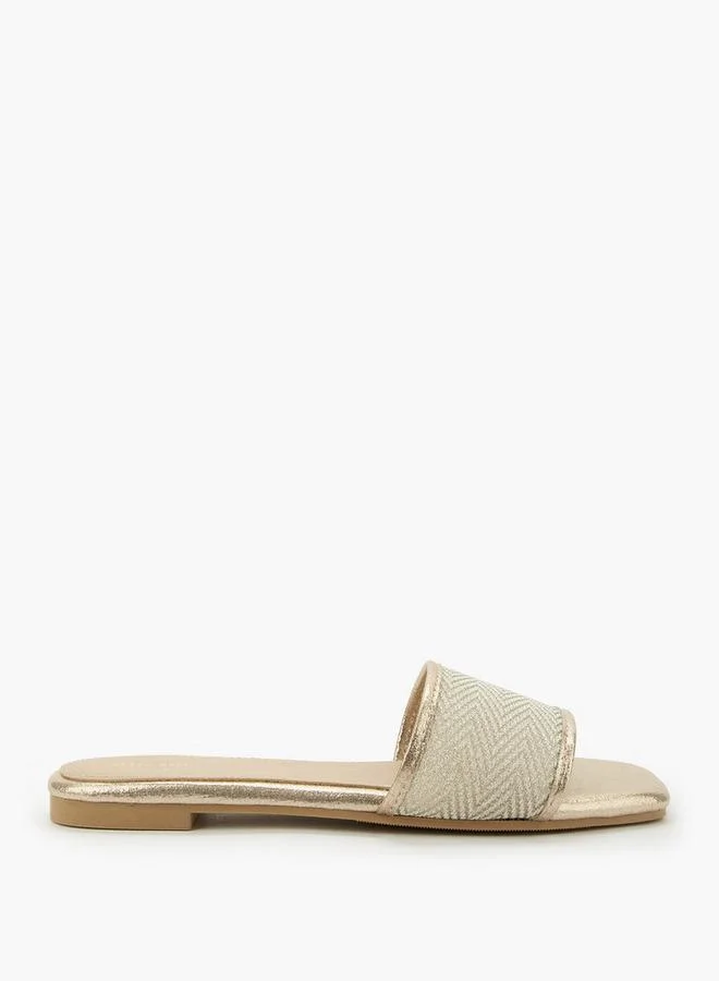 Flora Bella By Shoexpress Women Metallic Flat Sandals