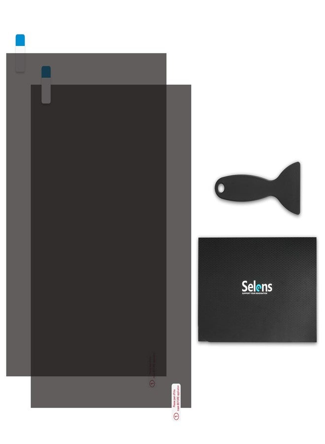 Selens 2PCS Linear Polarizing Film, High Transmission Cuttable A4 7.8x11.8 inches Polarizer Sheets - Ideal for LCD Monitor Screen Repair, Optical Analysis, Physics Education - Image 1