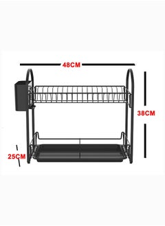 Dish Rack Easy 2 Layer 48×25×38 cm - pzsku/Z3A4A5049712785AFD82EZ/45/_/1689853877/655d71f4-de49-41d9-b900-8364188807f0