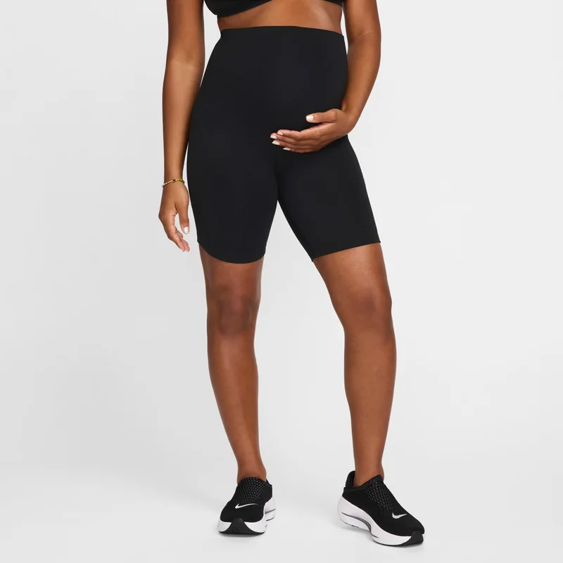 نايكي ون (للأمومة) شورت بايكر دراي-فت بخصر عالي وجيوب للنساء (للحوامل) - 20.5 سم (تقريبًا)