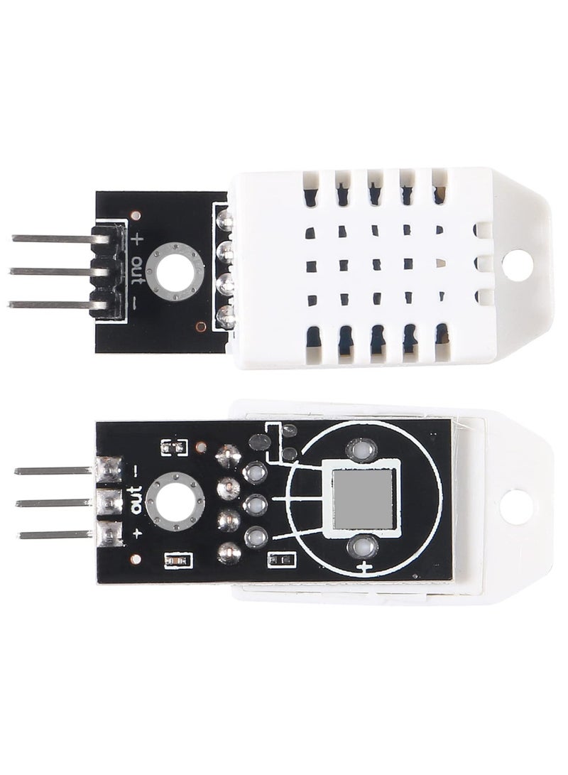 Excefore 3Pcs DHT22 Temperature and Humidity Sensor Module, AM2302 Digital Temp Humidity Gauge Monitor, Electronic Practice DIY Replace SHT11 SHT15 - Image 3