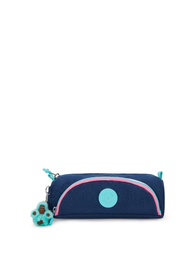 kipling Cute Kids School Pen Case with Two Pockets - Resort Navy (Mixed Colors) - Image 1