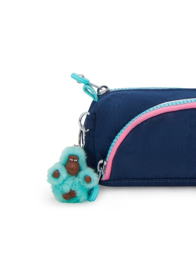 kipling Cute Kids School Pen Case with Two Pockets - Resort Navy (Mixed Colors) - Image 5