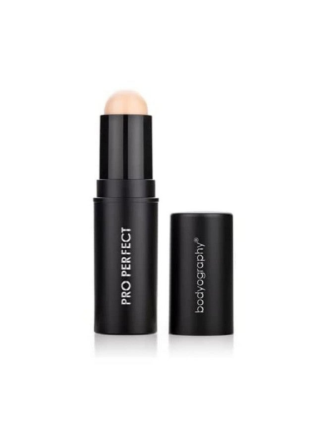 Bodyography Pro Perfect Foundation Stick Demi Matte Finish With A Natural Look Enhancer For Concealing Highlighting And Contouring Vitamin C & E (Sand) - Image 2