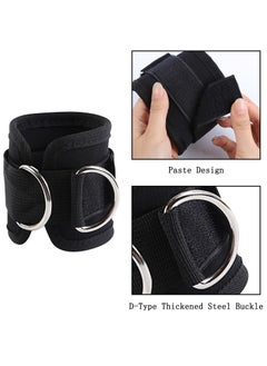 Halamine Ankle Straps，Ankle Strap for Cable Machine，Ankle Bands for Working Out，Adjustable sports ankle strap for muscle stretching, leg muscle weight training，Ankle Cable Attachments for Gym  - Image 5