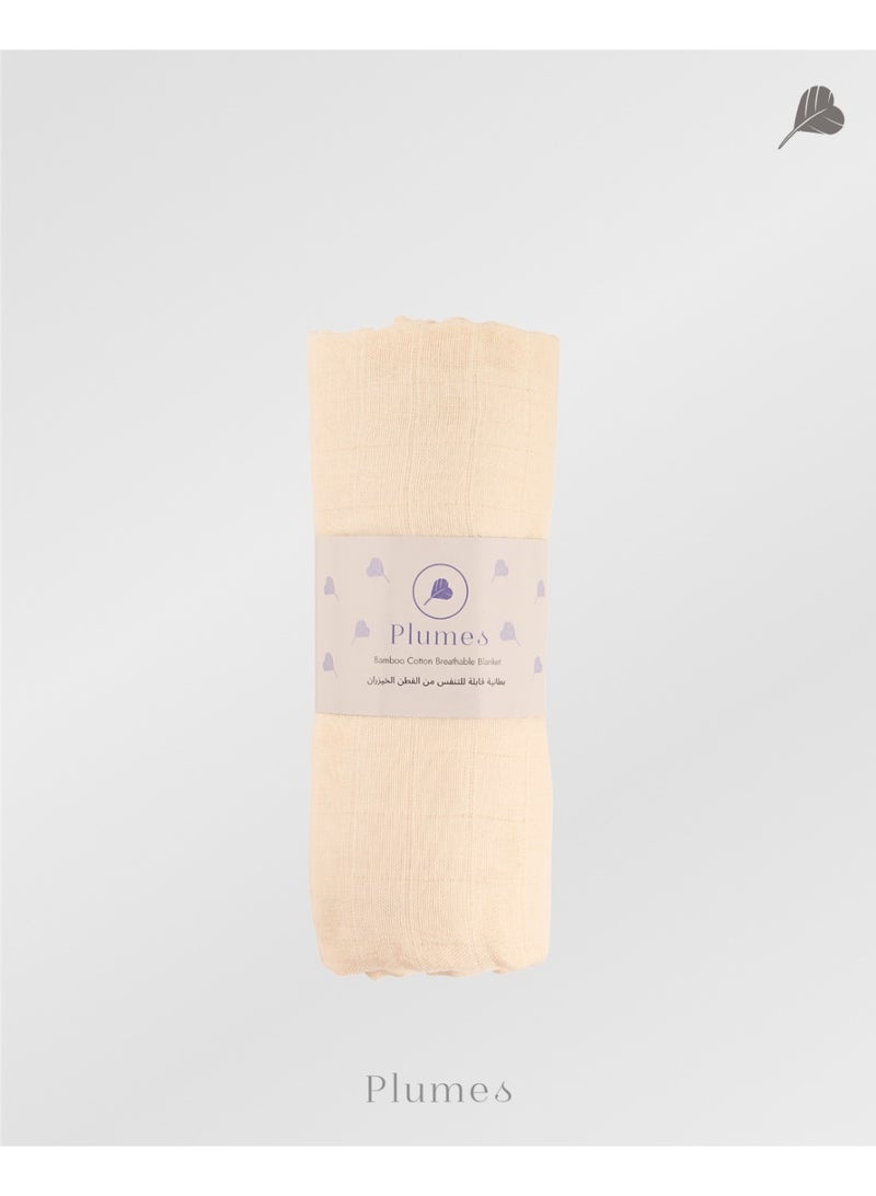 Plumes Bamboo Cotton swaddle - Image 1