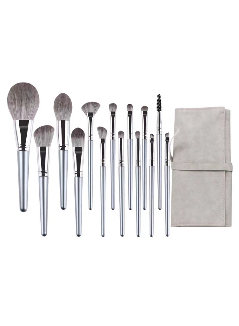 14-Piece Makeup Brush Set - Image 2