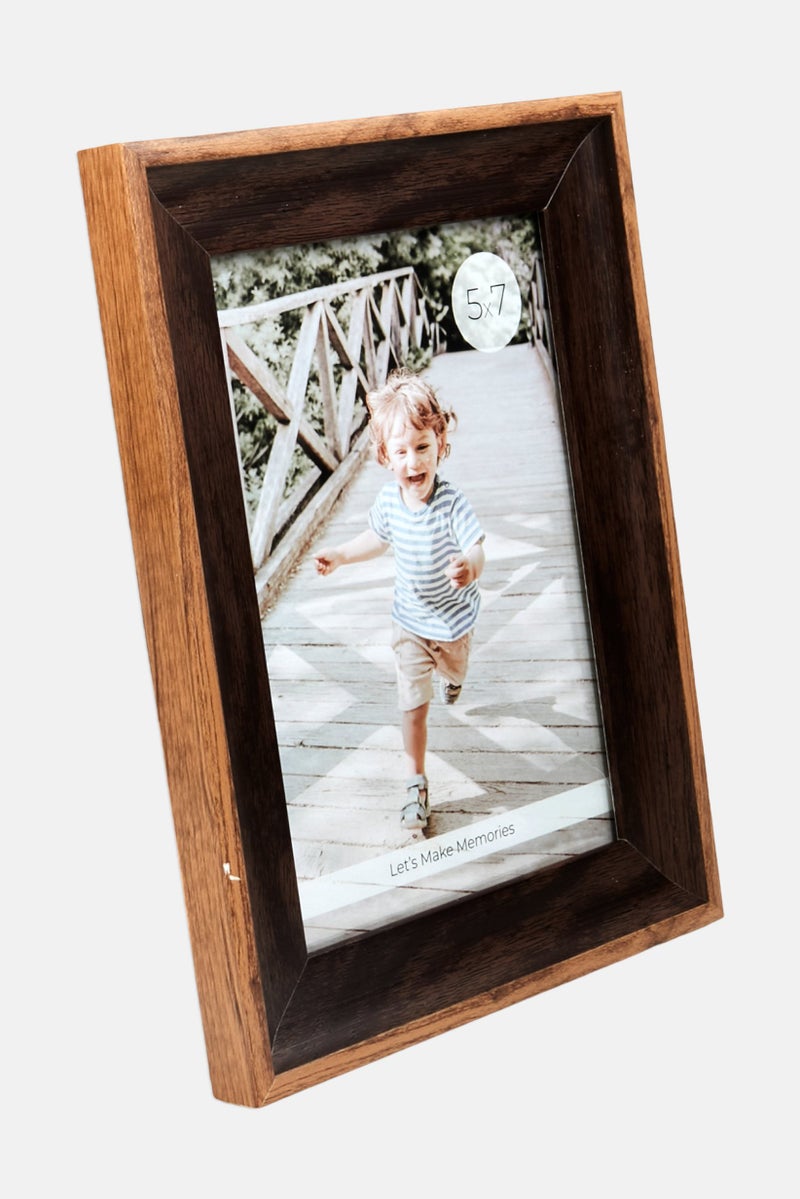Enchante Accessories Wooden Photo Frame 5 x 7, Brown Combo  - Image 2