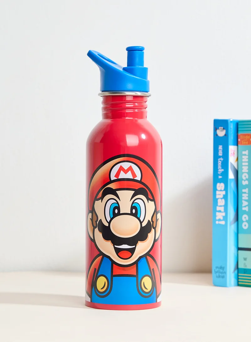Pyramid Super Mario Metal Canteen Drinks Bottle