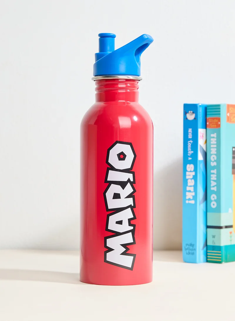 Pyramid Super Mario Metal Canteen Drinks Bottle