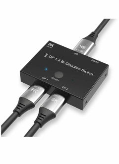 Y&D Dp Switcher, One-to-two, Two-to-one Bidirectional Interconversion Switching Distribution Converter, 1.4 Switch Bi-direction, 8k@30hz, 4k@120hz Splitter for Multiple Sources (8k)  - Image 1
