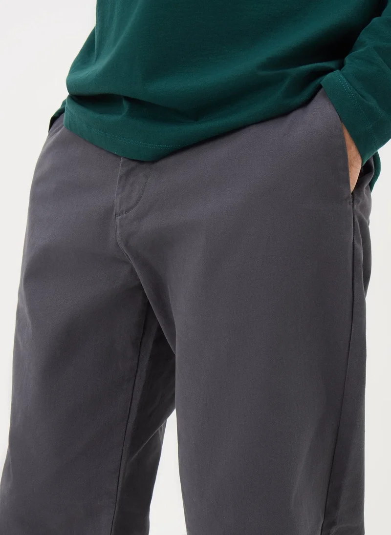 Matalan Grey Straight Chinos