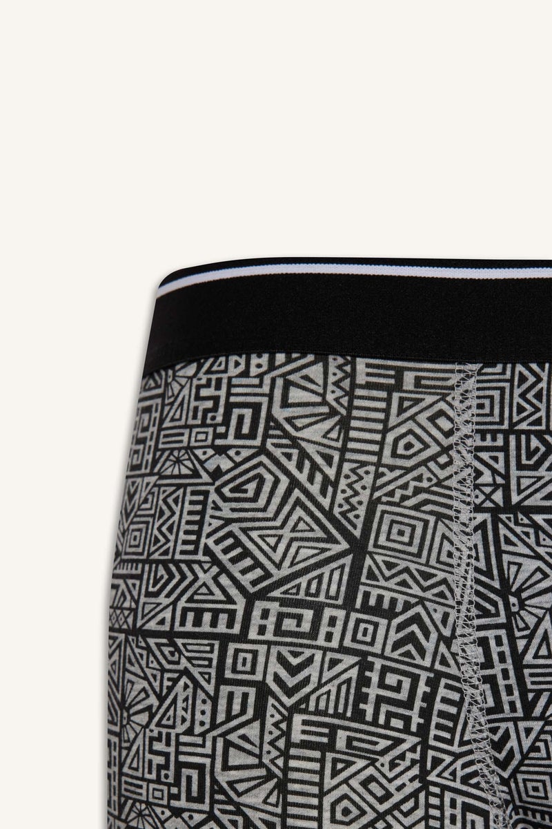 DeFacto Black Man Regular Fit Knitted Boxer Casual - Image 5