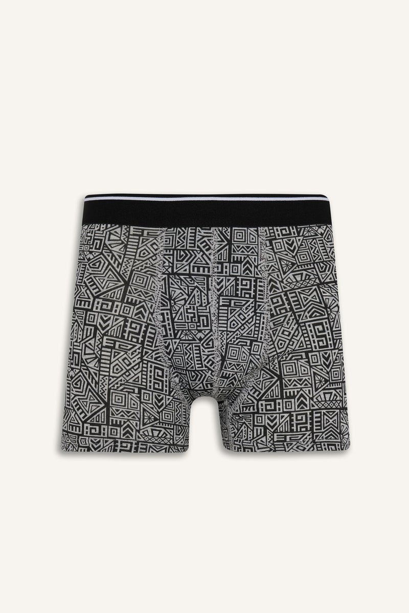 DeFacto Black Man Regular Fit Knitted Boxer Casual - Image 3