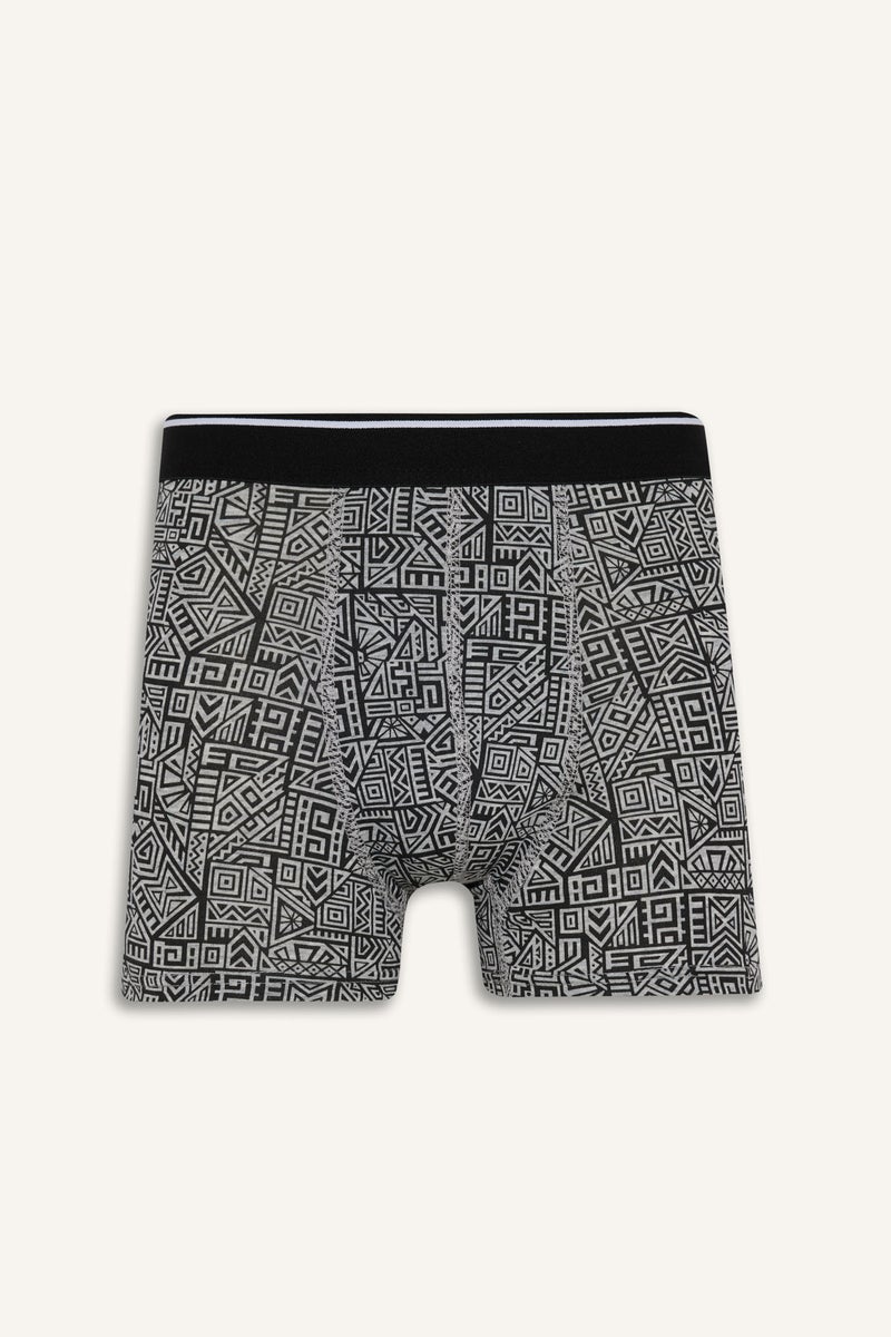 DeFacto Black Man Regular Fit Knitted Boxer Casual - Image 4