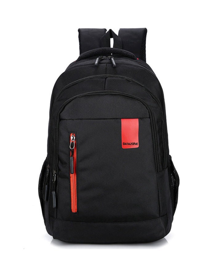 Datazone Stylish And Comfortable Travel Backpack Black/Red - Image 1