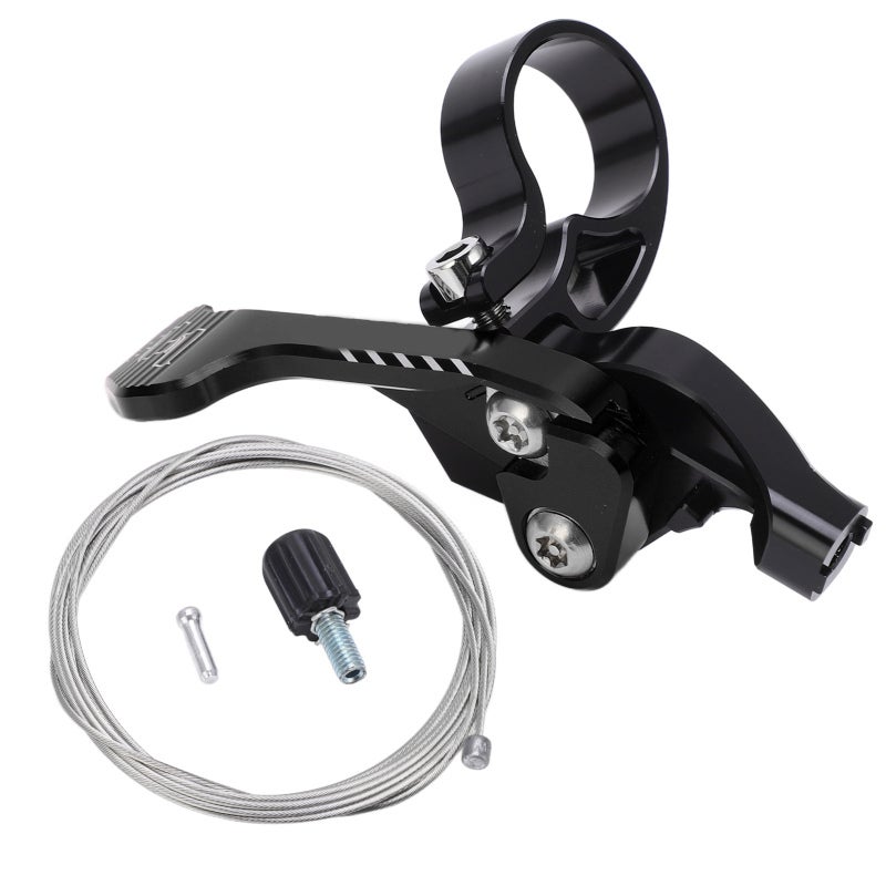 MEROCA Bicycle Lifting Seat Pipeline Controller Bike Telescopic Seat Post SwitchAll Black - Image 1