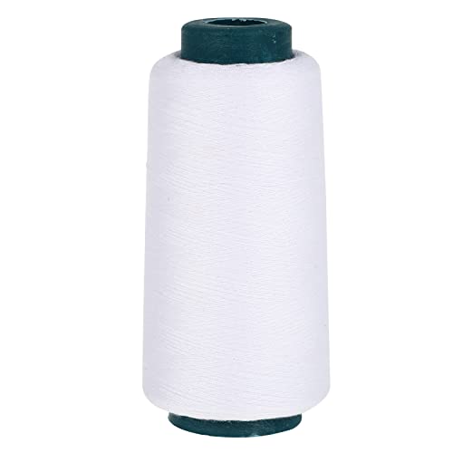 ROSENICE Cotton Sewing Thread Spool Quilting Threads for Sewing Machine 3000 Yards White - Image 1