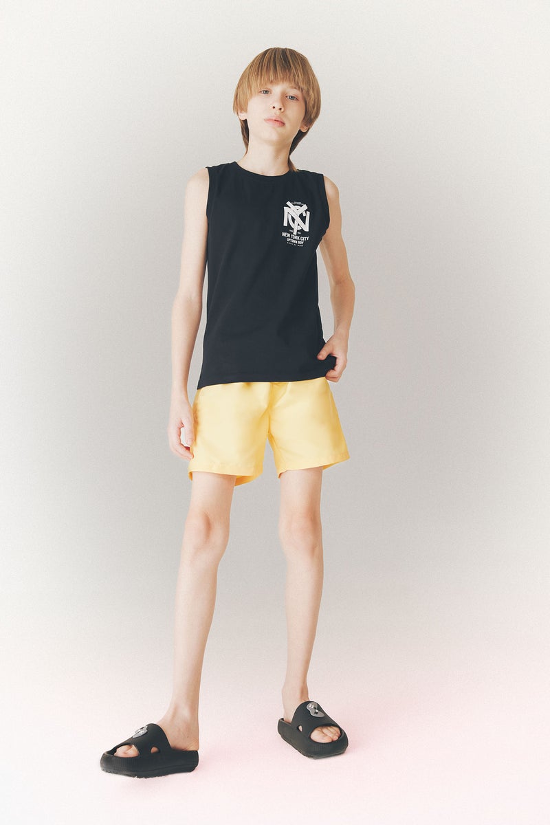 DeFacto Boy Regular Fit Basic Swim Shorts  - Image 4