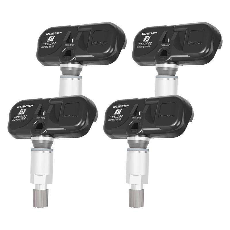 Jsueng TPMS Sensor fit for 20082012 Honda Accord 20072011 Honda CRV 2008 Honda Fit Tire Pressure Monitoring System Sensor Replaces 42753SWA316 42753SWA315 42753S2A325 PMV107M 315Mhz 4Pack