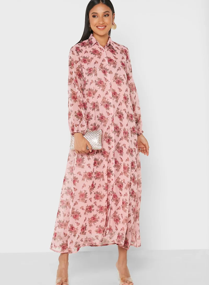 Khizana Printed Dress
