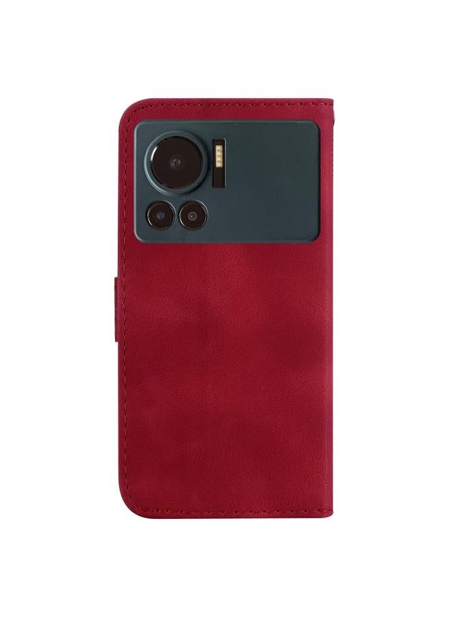 Zaboon Case For Infinix Note 12 VIP Seven-shaped Embossed Leather Phone Case - Image 3