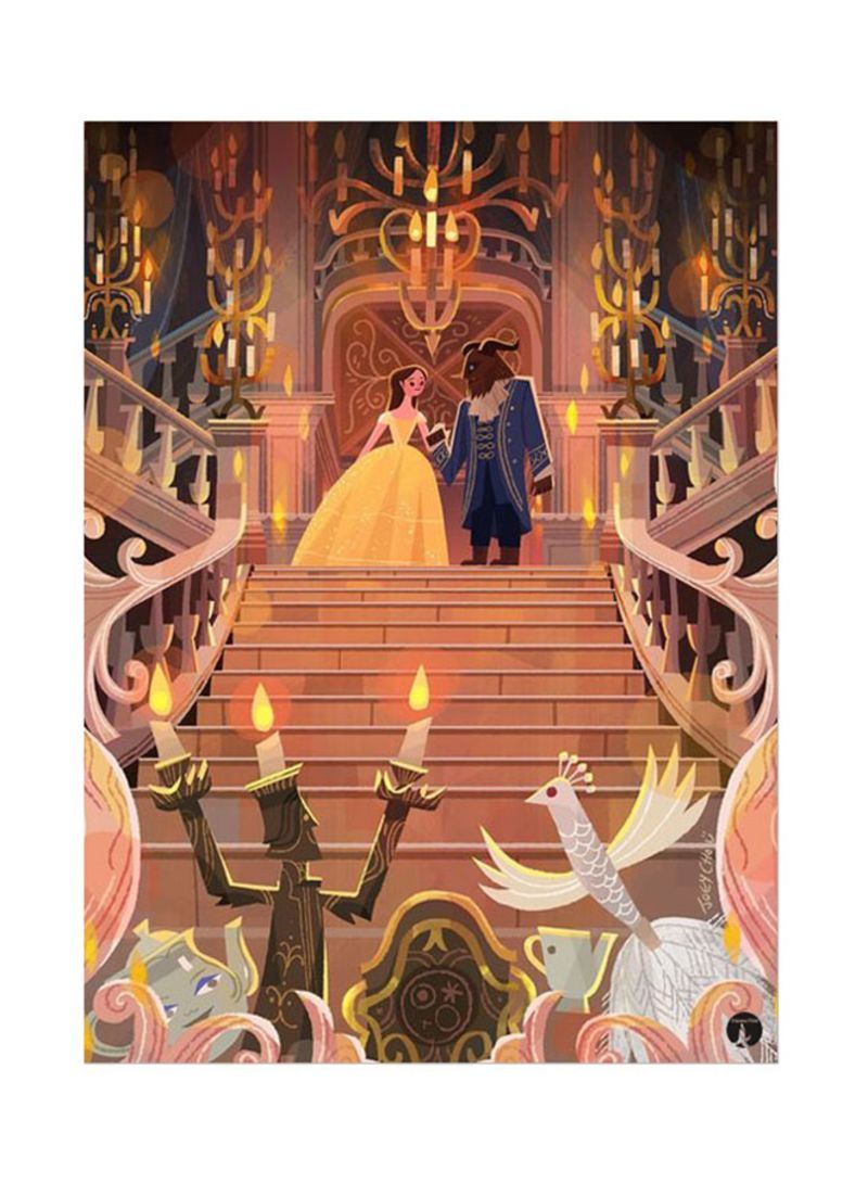 RKN Metal Plate Of Disney Poster Multicolor