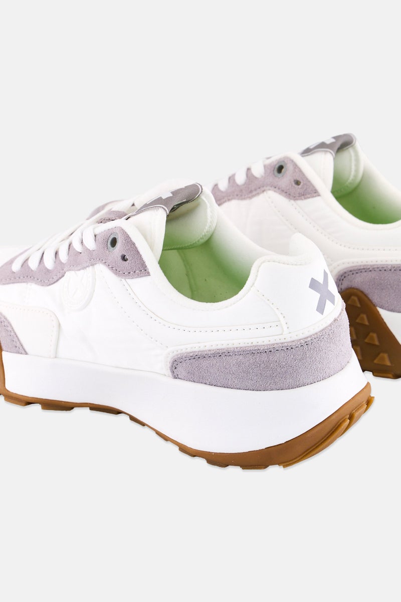 Xti Women Lace Up Casual Shoes, Multicolor - Image 4