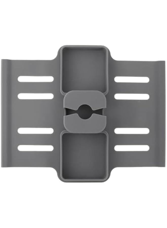 Silicone Armrest Couch Cup Holder, Couch Cup Holder Anti Slip Recliner Table Tray Leakage Sofa Cup Tray for Remote Snacks Cellphone Glasses - Image 1