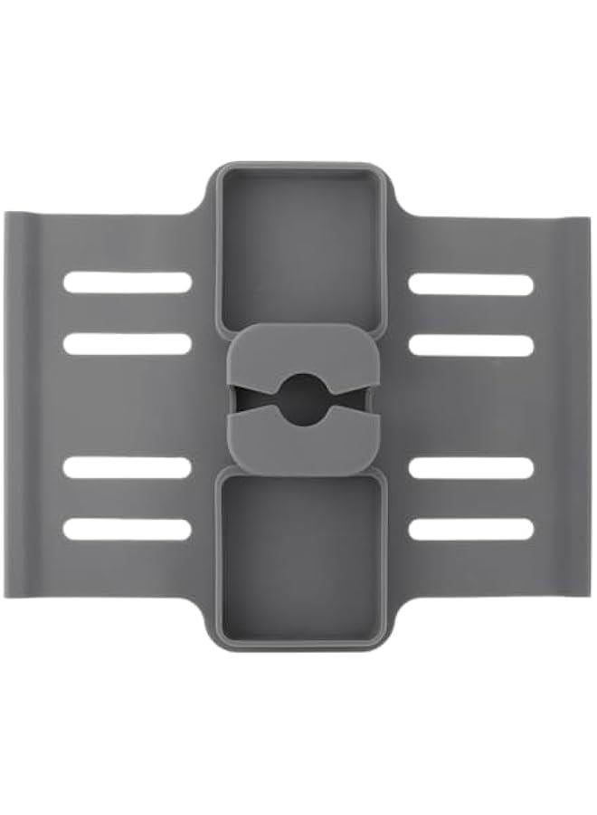 Silicone Armrest Couch Cup Holder, Couch Cup Holder Anti Slip Recliner Table Tray Leakage Sofa Cup Tray for Remote Snacks Cellphone Glasses - Image 3