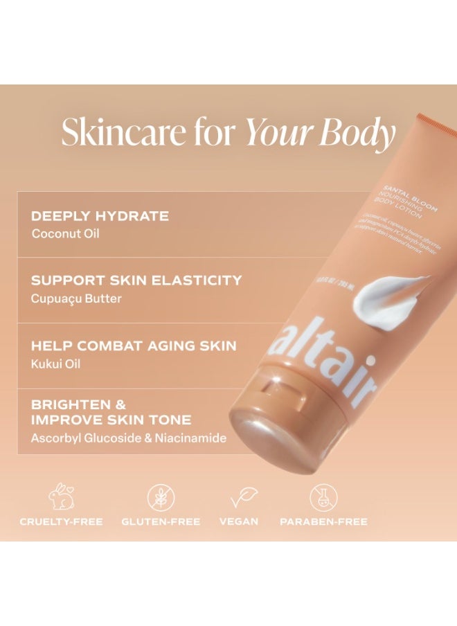 Saltair Saltair Body Lotion - 2 Pack Moisturizing Lotion For Dry Skin. Santal Bloom Scented Hydrating Body Cream with Nourishing Moisturizer Formula. Skin Care for Women and Men. 2x 10oz Tubes  - Image 3