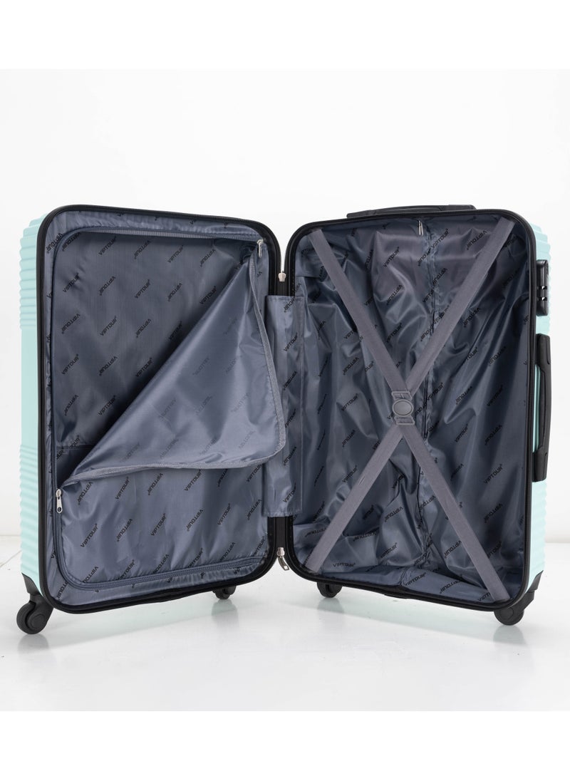 VIPTOUR - Set of 4 ABS Trolley Luggage With Number Lock 20,24,28,32 Inches - Image 1
