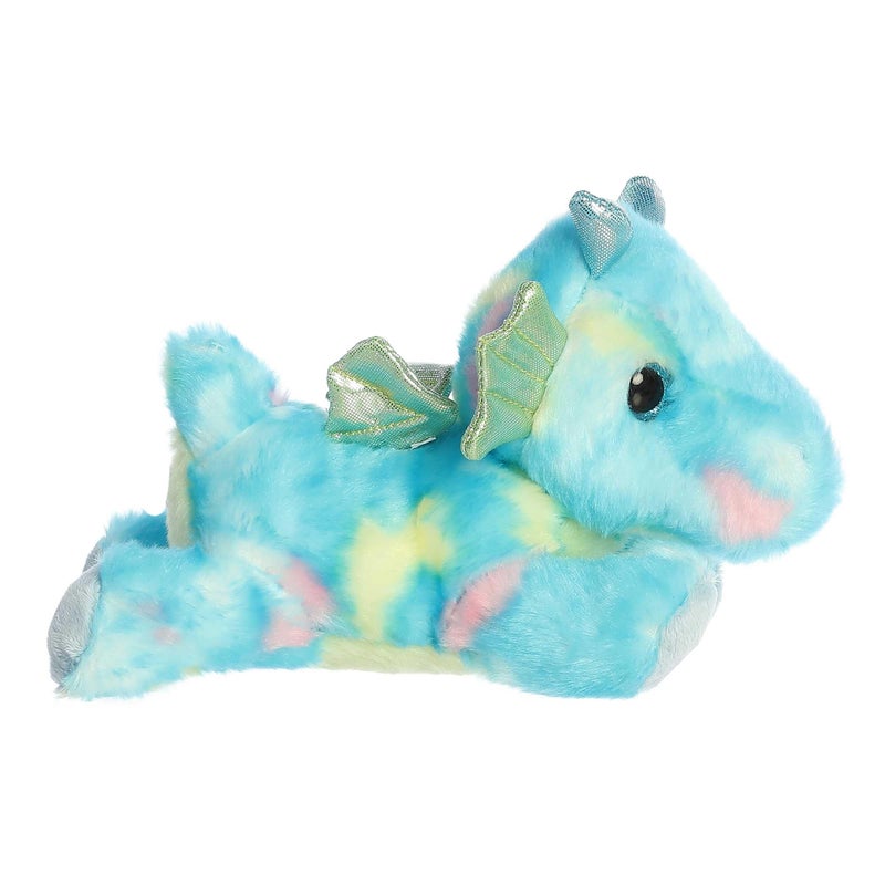 Aurora® Vibrant Bright Fancies™ Sprinkles Dragon™ Stuffed Animal - Eye-Catching Fun - Delightful Cuddles - Blue 7 Inches - Image 3