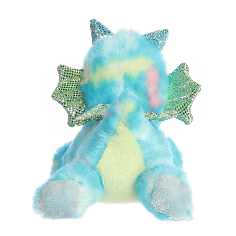 Aurora® Vibrant Bright Fancies™ Sprinkles Dragon™ Stuffed Animal - Eye-Catching Fun - Delightful Cuddles - Blue 7 Inches - Image 4