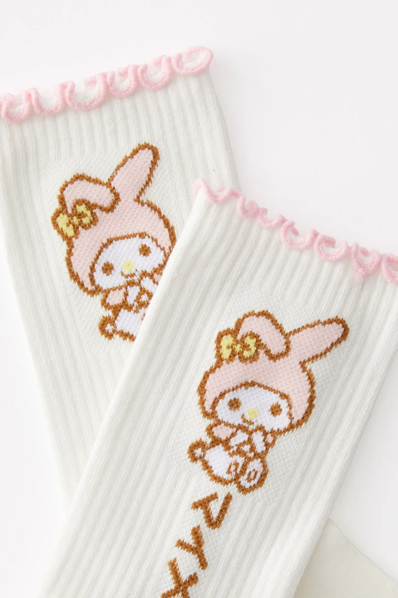 تايبو Hello Kitty Crew Sock S/M