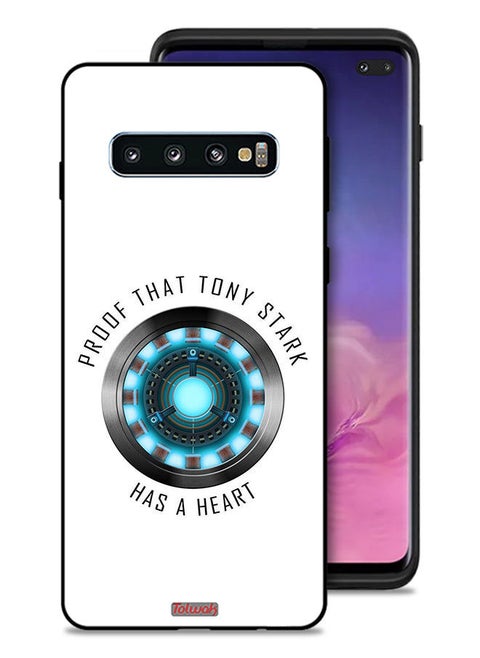 Samsung Galaxy S10 Plus Protective Case Cover Proof That Tony Stark Has A Heart