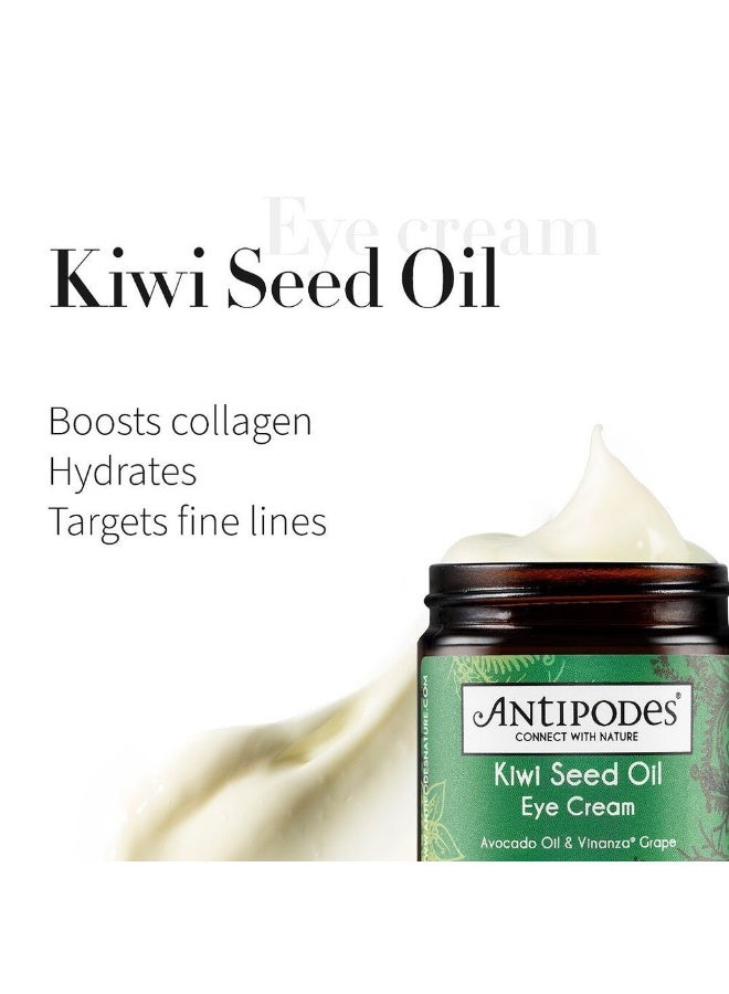 Antipodes Kiwi Seed Oil Eye Cream 30ml - Image 2