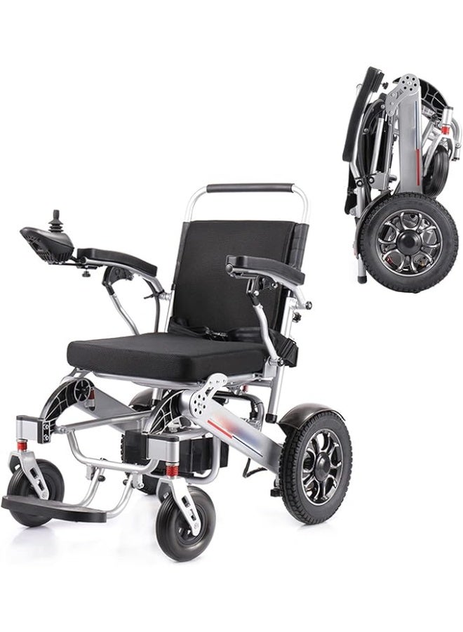 Cool Baby COOLBABY Folding Electric Wheelchair Intelligent Aluminum Alloy Four-wheel Drive Power Wheelchairs for Adults - Image 1