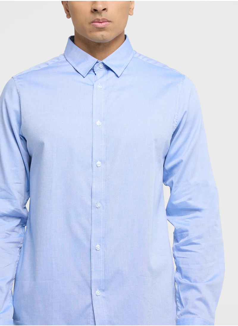 Robert Wood Long Sleeve Shirt   No  Pocket