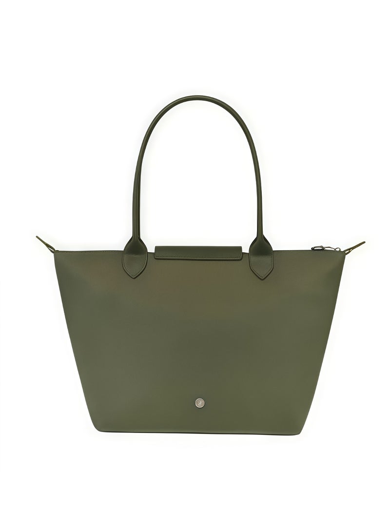 Longchamp Medium Tote Bag for Women,Space Saver Bag Foldable Bag With Zipper Shoulder Bag, Handbag for Travel, Work - Image 4