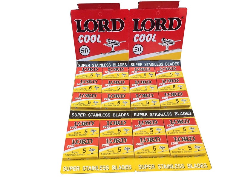 Lord 100 Lord Cool Double Edge Razor Blades 