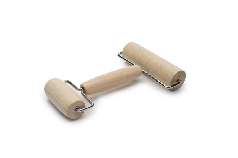 Fox Run 5516 Double Ended Pastry and Pizza Roller, Wood - Image 2