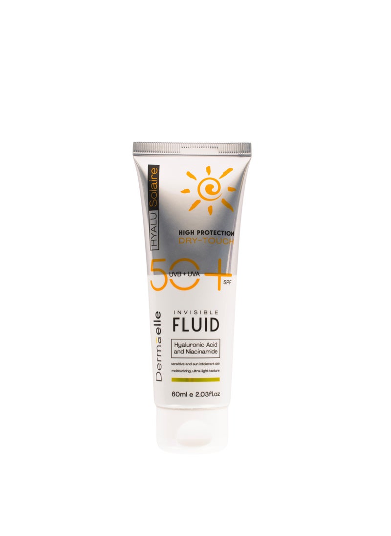 Dermaelle Dermaelle hyalu-solaire spf 50 invisible fluid 60 ML 