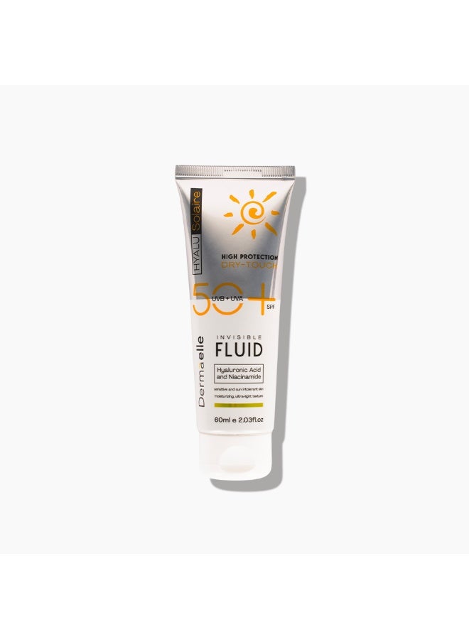 Dermaelle UV Defense SPF 50 Invisible Fluid Sunscreen - 60ml - Image 1