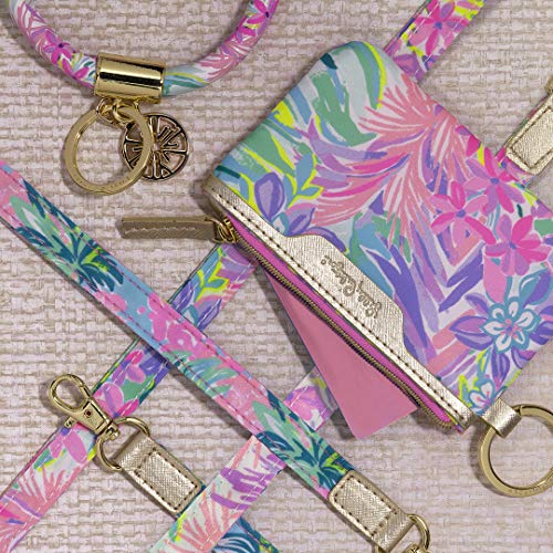 Lilly Pulitzer Cute Lanyard for ID Badges and Keys, Womens Lanyard Keychain, Colorful Lanyard with Metal Hook, It Was All A Dream - Image 4